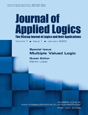 Journal of Applied Logics - The IfCoLog Journal of Logics and their Applications, Häftad