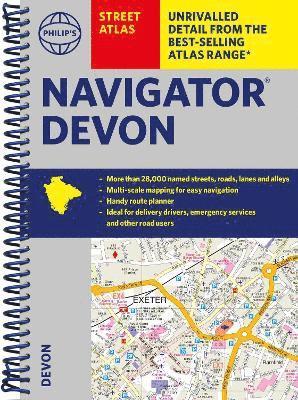 Philip's Maps - Philip's Navigator Street Atlas Devon, Häftad
