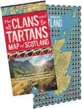The Clans and Tartans Map of Scotland (folded)