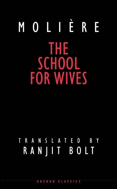Molière - School for Wives, E-bok