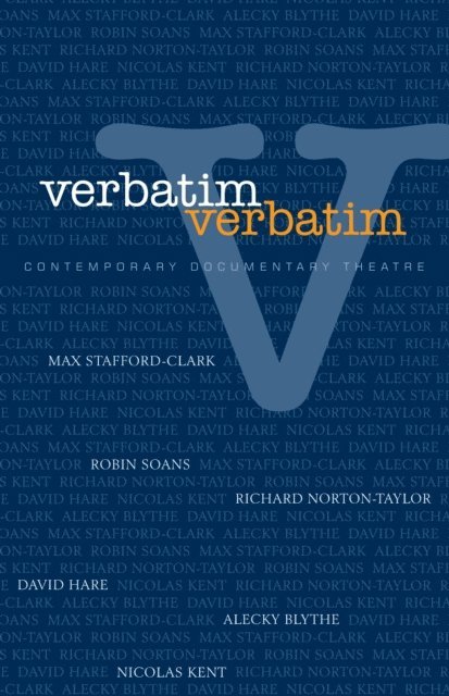 Will Hammond, Dan Steward - Verbatim, Verbatim, E-bok