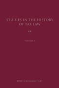 Studies in the History of Tax Law, Volume 5