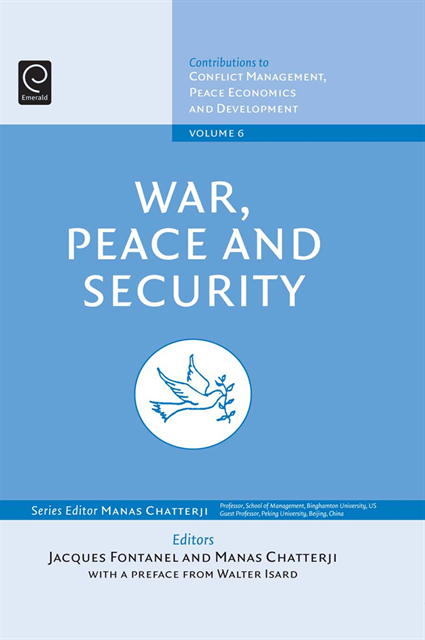 Manas Chatterji, Jacques Fontanel - War, Peace, and Security, E-bok