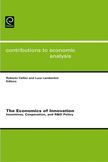 Luca Lambertini, Roberto Cellini - Economics of Innovation, E-bok