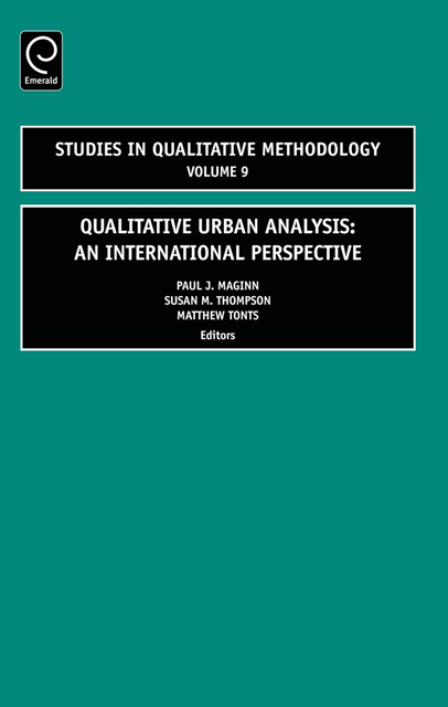 Christopher Pole, Matthew Tonts, S. Thompson, Paul J. Maginn - Qualitative Urban Analysis, E-bok