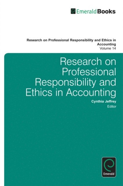 Cynthia Jeffrey - Research on Professional Responsibility and Ethics in Accounting, E-bok