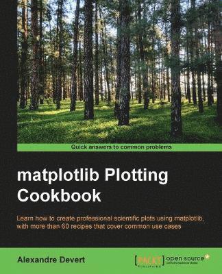 Alexandre Devert - Matplotlib Plotting Cookbook, Häftad