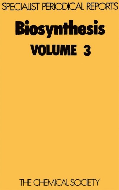 T A Geissman - Biosynthesis, E-bok. Tillgänglighet: Lägg i varukorg
