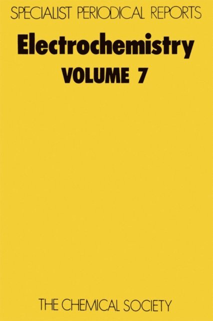 H R Thirsk - Electrochemistry, E-bok