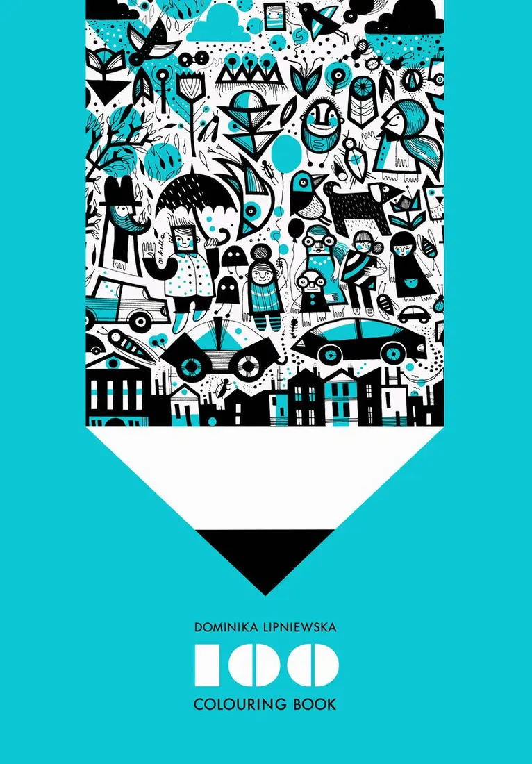 Dominika Lipniewska - 100 Colouring Book, Häftad. Tillgänglighet: Tillfälligt slut