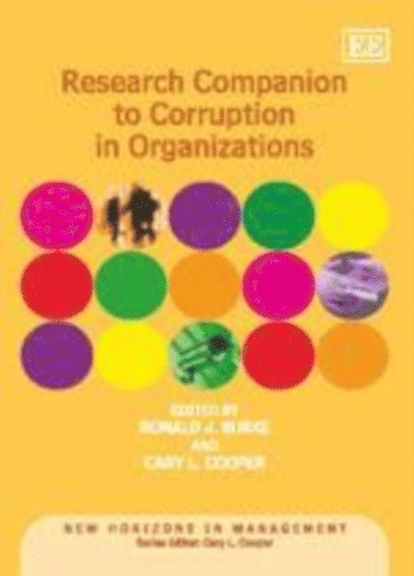 Cary Cooper, Ronald J. Burke - Research Companion to Corruption in Organizations, E-bok