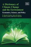 A Dictionary of Climate Change and the Environment
