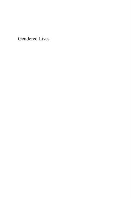 Anke C. Plagnol, Shirley Dex, Jacqueline Scott - Gendered Lives, E-bok