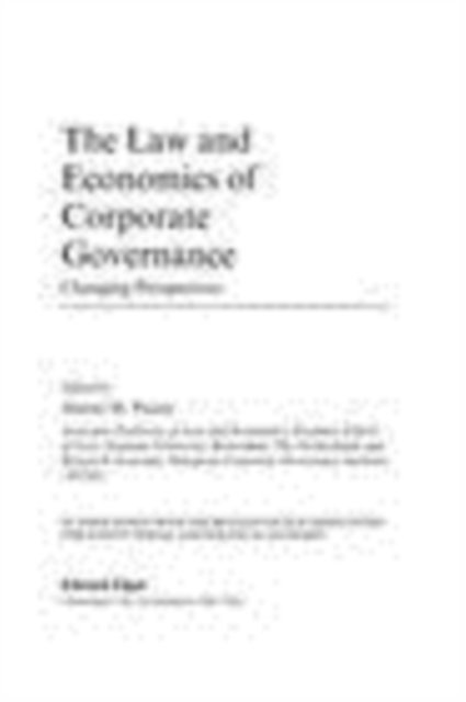 Alessio M. Pacces - Law and Economics of Corporate Governance, E-bok