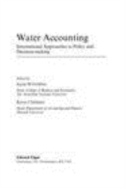 Keryn Chalmers, Jayne M. Godfrey - Water Accounting, E-bok