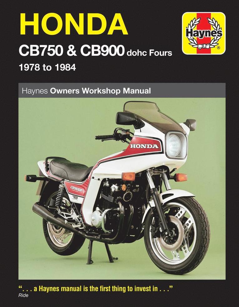 Haynes Publishing - Honda CB750 & CB900 Dohc Fours (78 - 84), Häftad
