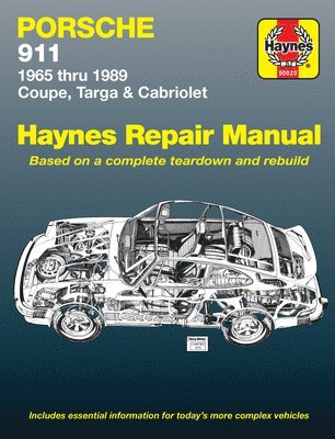 Haynes Publishing - Porsche 911 (1965-1989) for Coupe, Targa & Cabriolet Haynes Repair Manual (USA), Häftad