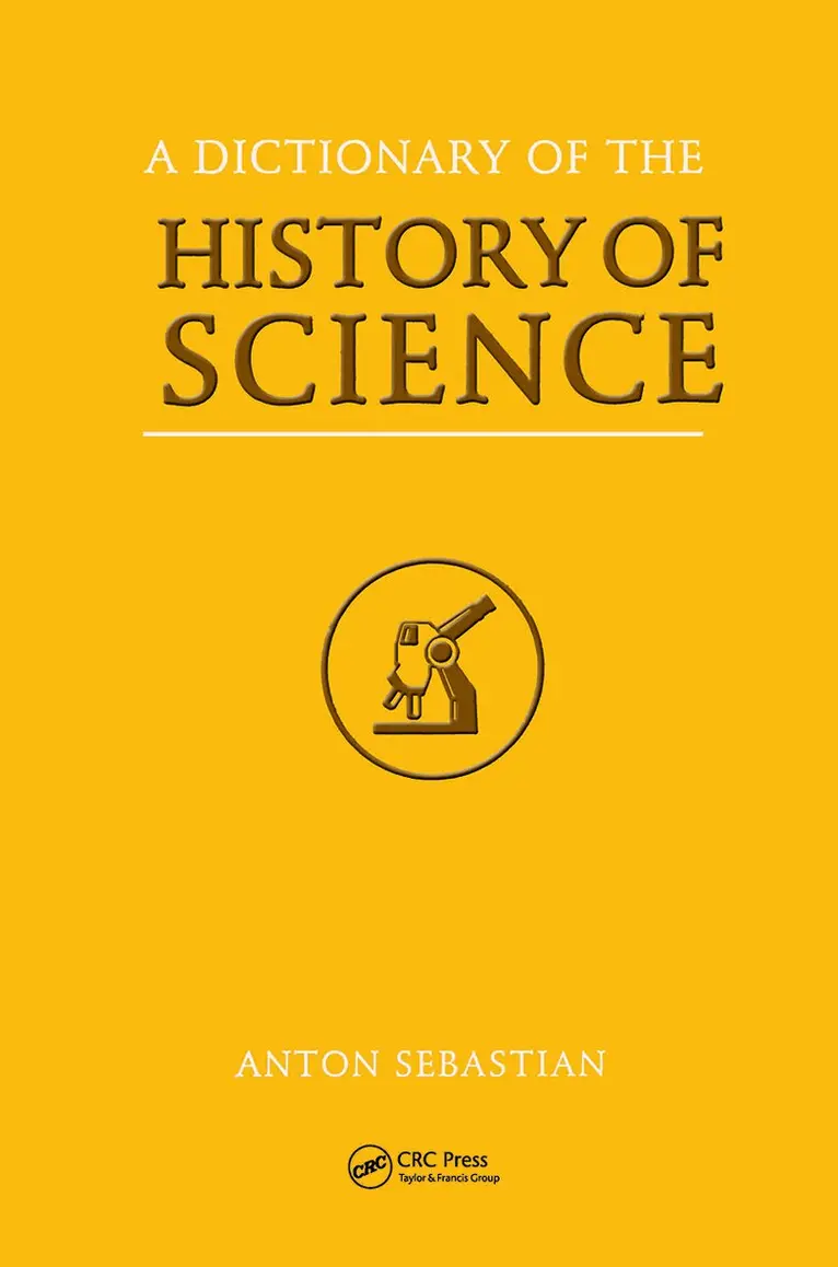 Anton Sebastian - Dictionary of the History of Science, Inbunden. Tillgänglighet: Tillfälligt slut