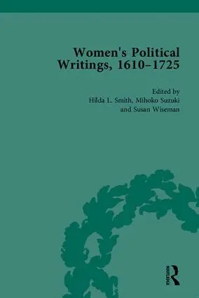 Hilda L Smith - Women's Political Writings, 1610-1725. Tillgänglighet: Tillfälligt slut