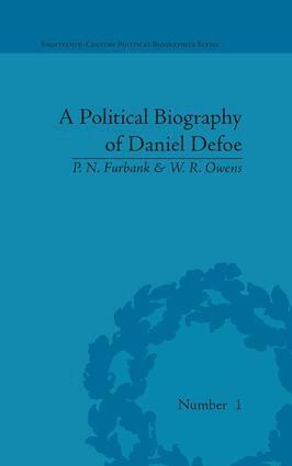 P N Furbank - Political Biography of Daniel Defoe, Inbunden