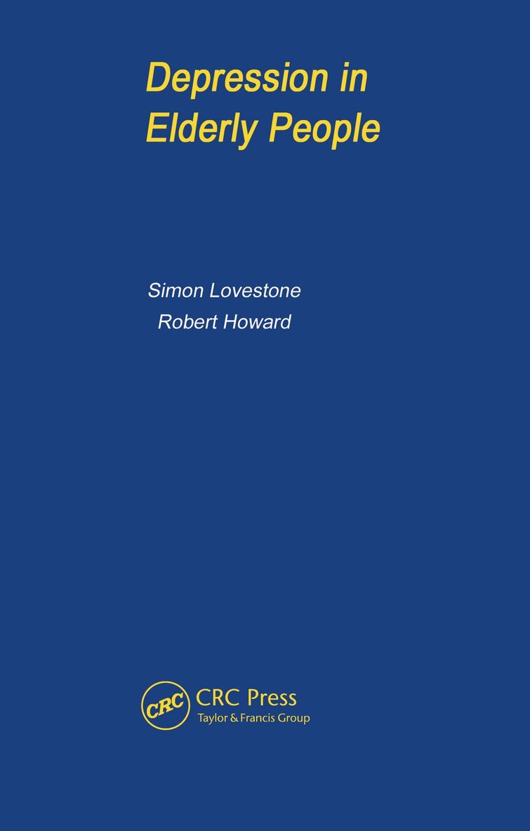 Robert Howard - Depression in Elderly People - pocketbook, Häftad