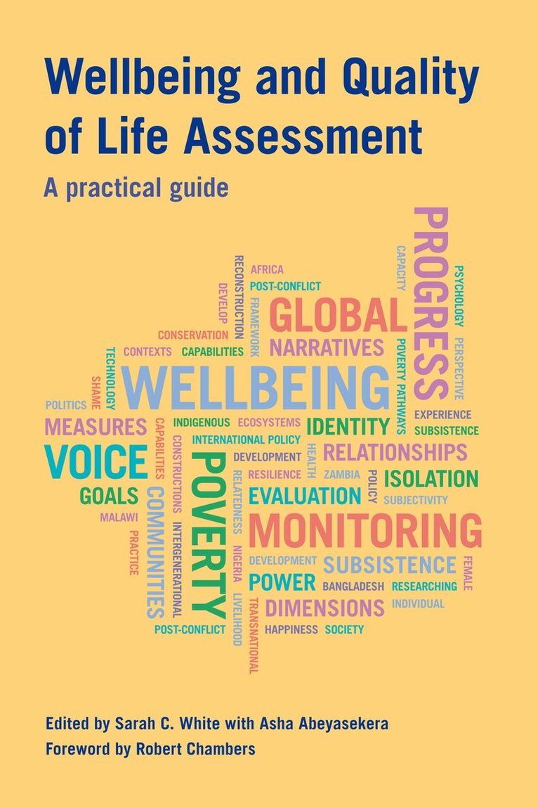 Sarah C White - Wellbeing and Quality of Life Assessment, Inbunden