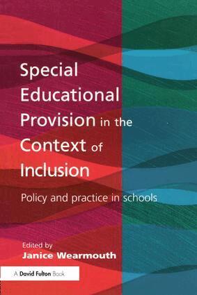 Janice Wearmouth - Special Educational Provision in the Context of Inclusion, Häftad