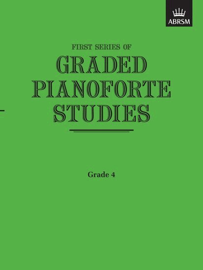 Graded Pianoforte Studies, First Series, Grade 4 (Lower), Övrigt