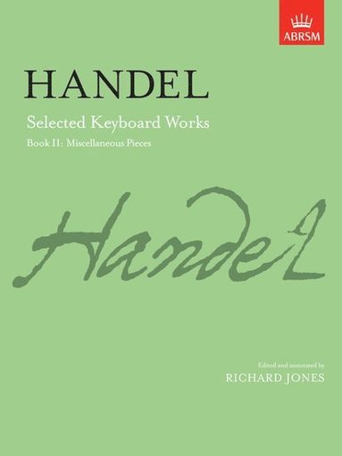 Selected Keyboard Works, Book II av Richard Jones