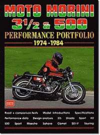 Moto Morini 3-1/2 and 500 Performance Portfolio 1974-1984
