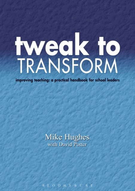 Mike Hughes - Tweak to Transform, E-bok