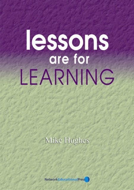 Mike Hughes - Lessons are for Learning, E-bok