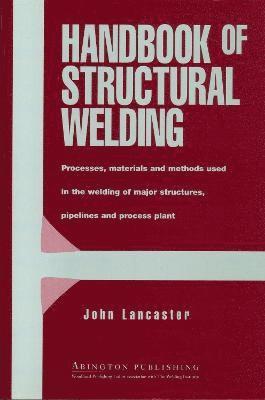 J. F. Lancaster - Handbook of Structural Welding, Häftad. Tillgänglighet: Lägg i varukorg