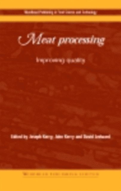 David Ledward, John F. Kerry, Joseph P. Kerry - Meat Processing, E-bok