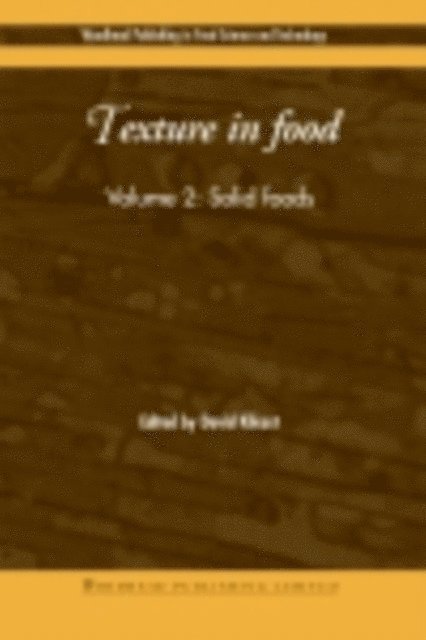 David Kilcast - Texture in Food, E-bok