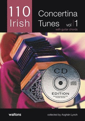Aogan Lynch - 110 Irish Concertina Tunes: With Guitar Chords [With CD], Häftad