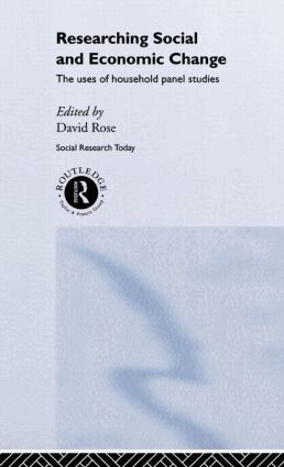 David Rose - Researching Social and Economic Change, Inbunden