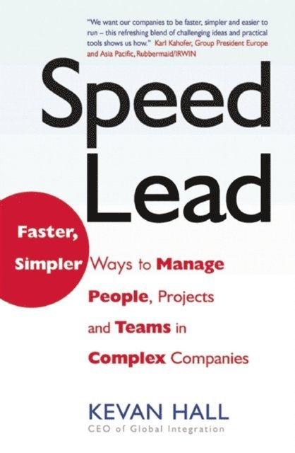 Kevan Hall - Speed Lead, E-bok