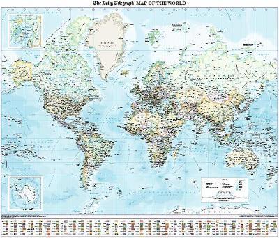 Roger Lascelles - Daily Telegraph Wall Map of the World, Övrigt