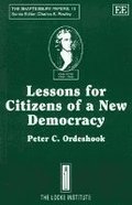 Lessons for Citizens of a New Democracy
