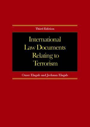 Omer Elagab, Jeehaan Elagab - International Law Documents Relating To Terrorism, Inbunden. Tillgänglighet: Tillfälligt slut