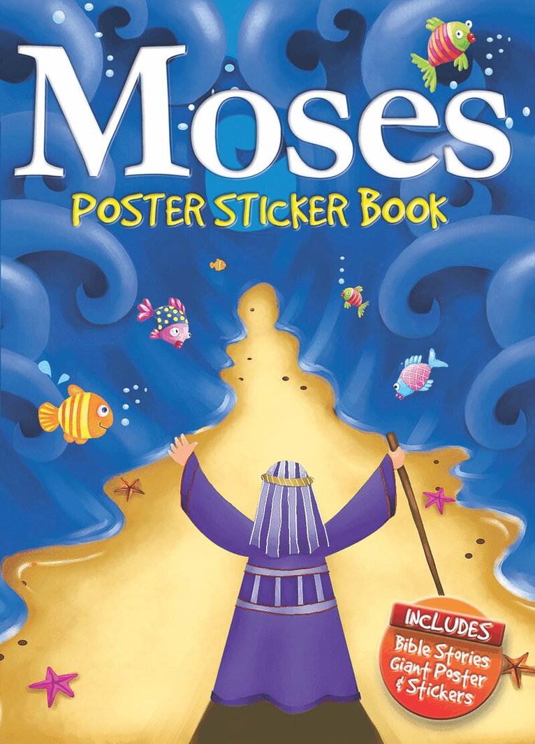 Juliet David - Moses Poster Sticker Book, Häftad. Tillgänglighet: Tillfälligt slut