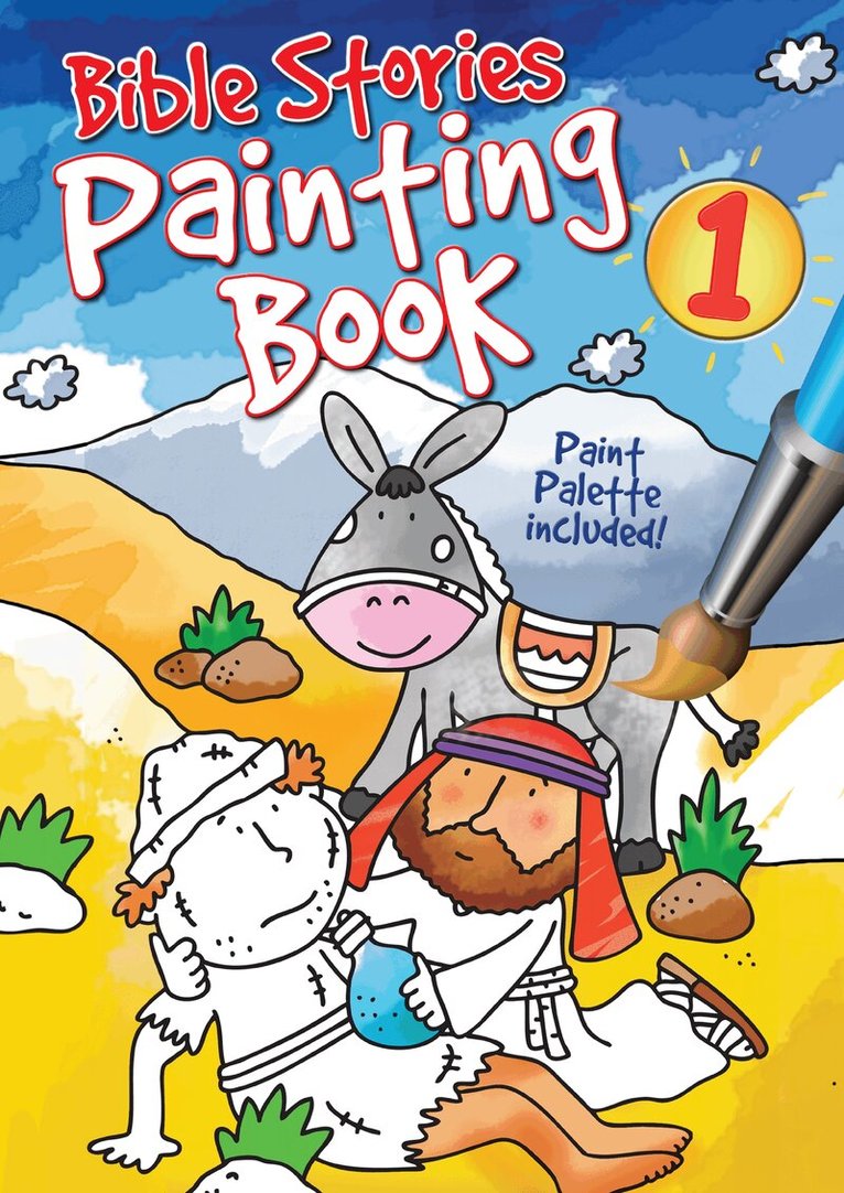 Juliet David - Bible Stories Painting Book 1, Häftad. Tillgänglighet: Tillfälligt slut