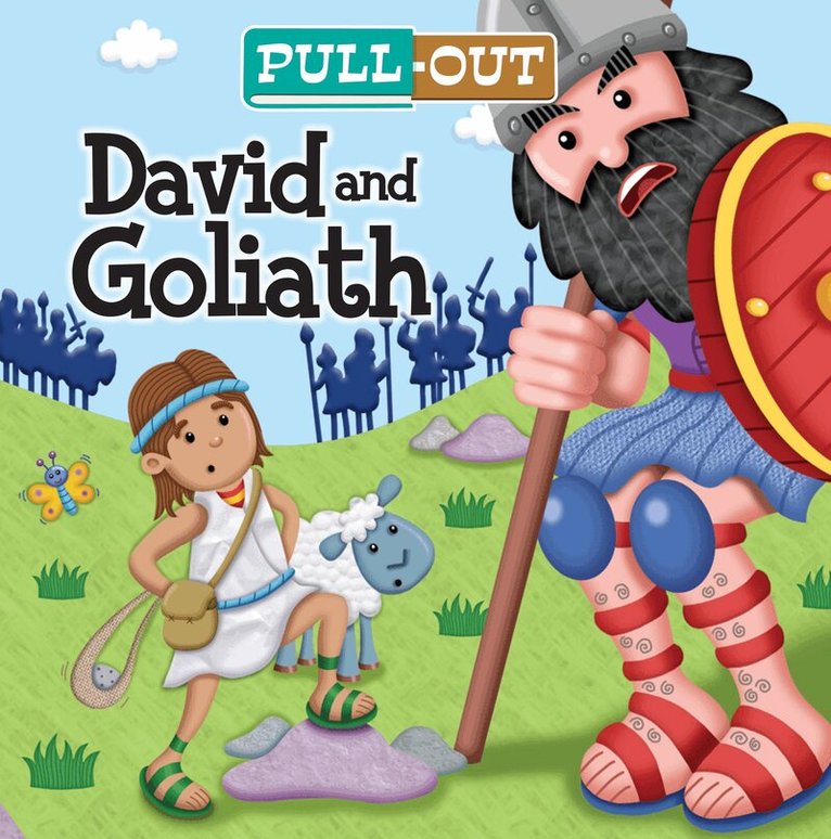 Josh Edwards - Pull-Out David and Goliath, Kartonnage. Tillgänglighet: Tillfälligt slut