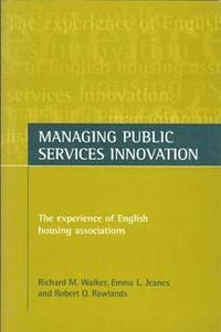 Managing public services innovation