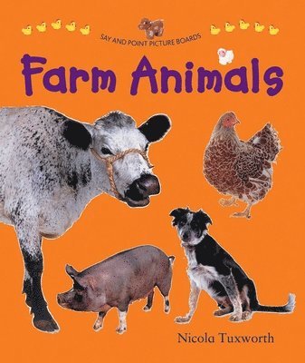 Tuxworth Nicola - Say and Point Picture Boards: Farm Animals, Kartonnage. Tillgänglighet: Lägg i varukorg