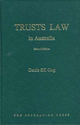 Denis Ong - Trusts Law in Australia, Inbunden. Tillgänglighet: Tillfälligt slut