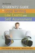 Students' Guide to Legal Writing and Law Exams