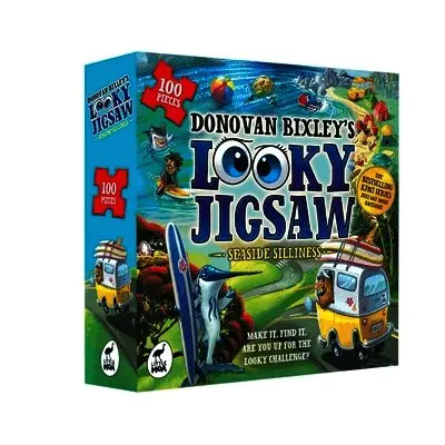 Donovan Bixley - Looky Jigsaw. Tillgänglighet: Tillfälligt slut