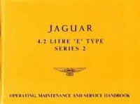 Jaguar E-Type 4.2 Series 2 Handbook